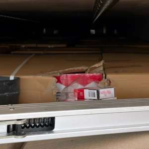 Impressive catch at the border with Bulgaria: over 430 thousand packs of contraband cigarettes, worth almost 11 million lei, discovered at BCP Giurgiu
