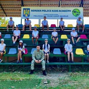The first CAMPAIGN CAMP for children has started - BORDER POLICE KIDS ACADEMY, organized by the Romanian Border Police