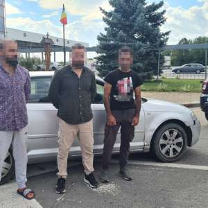 Trei cetățeni străini au încercat să intre ilegal în România