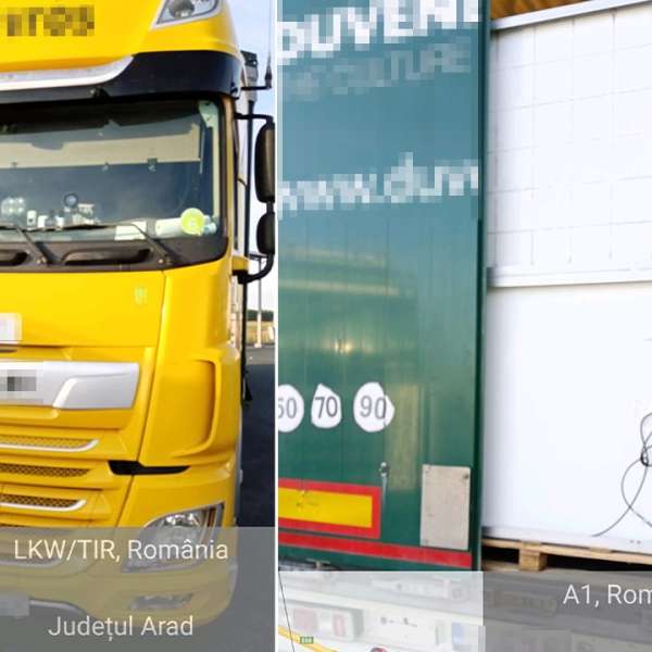 Deşeuri din Germania și Italia, oprite la Nădlac II. Peste 35 de tone cu diverse produse.