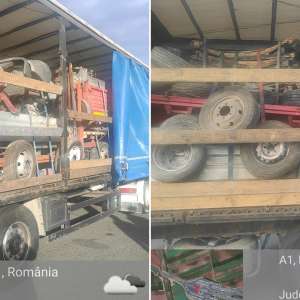 Deşeuri din Germania și Italia, oprite la Nădlac II. Peste 35 de tone cu diverse produse.