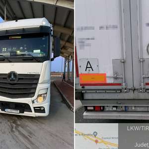 Aproximativ 34 tone deşeuri oprite la intrarea în țară