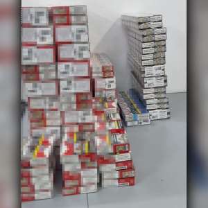 Peste 20.000 de țigarete, ascunse în două mijloace de transport, descoperite în P.T.F. Giurgiu