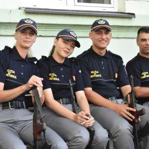 Festivitatea depunerii jurământului militar la Oradea