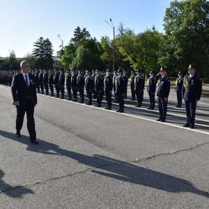 Depunerea jurământului militar sau jurământul de credință la Academia de Poliție „Alexandru Ioan Cuza”