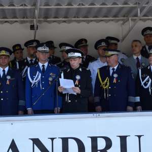 Depunerea jurământului militar sau jurământul de credință la Academia de Poliție „Alexandru Ioan Cuza”