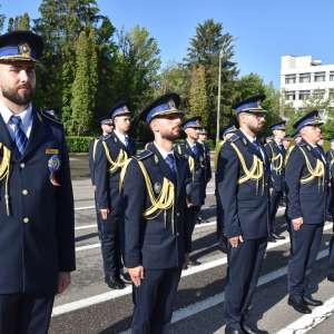 Depunerea jurământului militar sau jurământul de credință la Academia de Poliție „Alexandru Ioan Cuza”