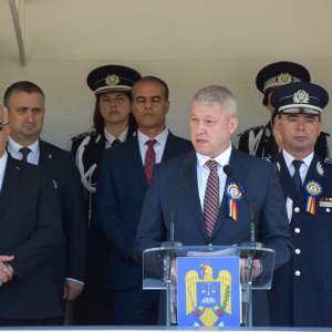 Depunerea jurământului militar sau jurământul de credință la Academia de Poliție „Alexandru Ioan Cuza”