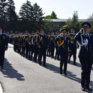 Depunerea jurământului militar sau jurământul de credință la Academia de Poliție „Alexandru Ioan Cuza”