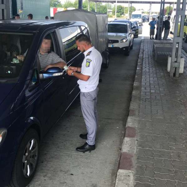 Permis anulat, depistat la controlul de frontieră