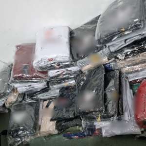 Peste 14.000 de bunuri susceptibile a fi contrafăcute, descoperite de polițiștii de frontieră giurgiuveni în ultima săptămână