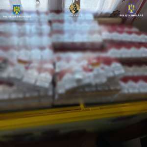 Percheziţii la traficanţii de ţigări