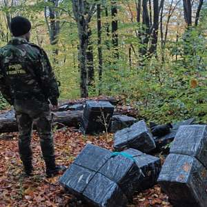 Țigări în valoare de peste 58.000 de lei confiscate la frontiera cu Ucraina