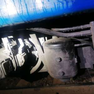 Țigări de contrabandă ascunse sistemul de aer condiționat al unui vagon de tren