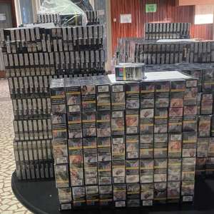 Țigări în valoare de 190.000 de lei, descoperite ascunse într-un microbuz la P.T.F. Nădlac II