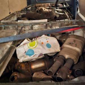 Peste 400 de kg de deșeuri, oprite în PTF Giurgiu