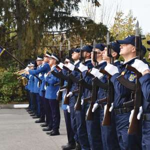 Viitorii ofițeri ai Academiei de Poliție \