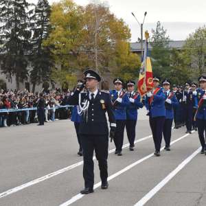 Viitorii ofițeri ai Academiei de Poliție \