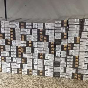 Țigări de contrabandă descoperite pe Aeroportul Internațional Henri Coandă cu ajutorul câinelui Ebasa