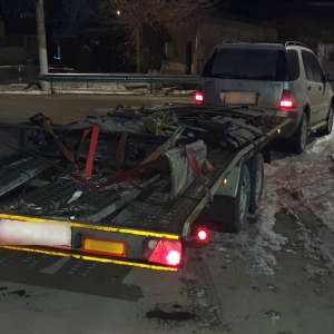 Conducea un ansamblu rutier, fără a deține categorie corespunzătoare