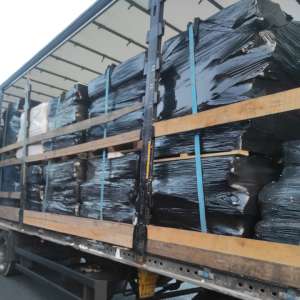 Deşeuri din  vestul Europei oprite la Nădlac II. Peste 48 de tone de mobilă și polistiren