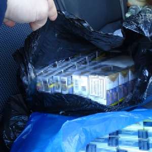 Peste 11.000 de țigarete ascunse și nedeclarate, descoperite de polițiștii de frontieră în P.T.F Calafat