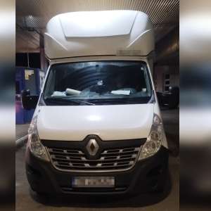 Autoutilitară căutată de autoritățile din Polonia, indisponibilizată de poliţiştii de frontieră timişeni