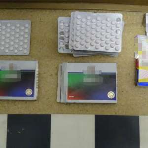 Comprimate dopante cu grad mare de risc, descoperite într-un autoturism în PTF Calafat