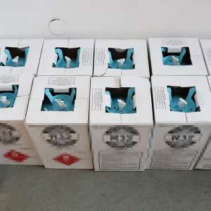 45 butelii ce conțin o substanță periculoasă, descoperite într-un microbuz în PTF Giurgiu