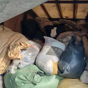 Aproximativ 24 tone de deșeuri, oprite în PTF Giurgiu