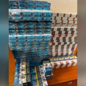 Țigarete în valoare de aproximativ 55.000 lei,  descoperite de polițiștii de frontieră în PTF Giurgiu