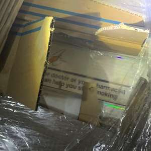 Aproximativ 5 milioane de țigarete descoperite într-un ansamblu rutier în PTF Bechet