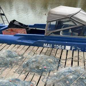 1750 metri de plase mono-filament cu 243 kilograme de pește  scoase dintr-o zonă strict protejată a Biosferei Deltei Dunării