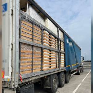 Deşeuri din vestul Europei oprite la Borș II și Nădlac II.  Aproximativ 69 tone de diverse bunuri descoperite