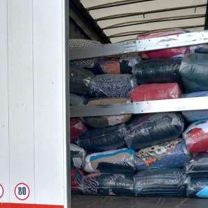 Deşeuri din vestul Europei oprite la Borș II și Nădlac II. Aproximativ 74 tone de diverse bunuri descoperite