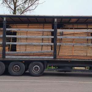  Material lemnos fără documente specifice de transport,  descoperit la PTF Turnu Măgurele