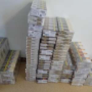 Peste 15.000 țigarete descoperite de polițiștii de frontieră doljeni în două mijloace de transport, în P.T.F. Calafat