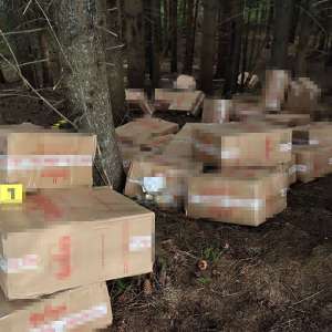 Doi suceveni cercetați pentru contrabandă și 40.000 de pachete de țigări confiscate în ultimele 48 de ore