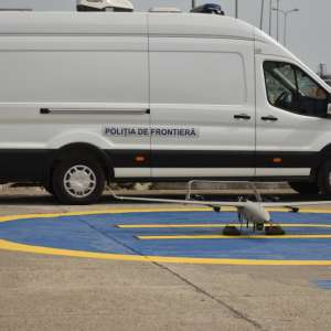 Două drone de tip avion, cu decolare verticală  au intrat în dotarea Poliției de Frontieră Române
