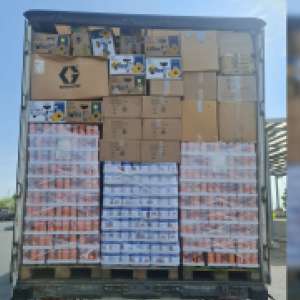 Deşeuri din Olanda și Anglia oprite la Nădlac II. Aproximativ 20 tone de diverse bunuri descoperite