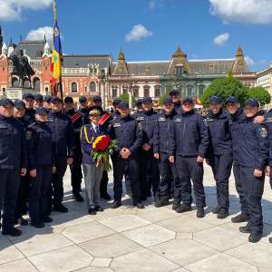 Debut în carieră pentru o nouă promoție de polițiști de frontieră în anul bicentenar al patronului spiritual al școlii Oradea