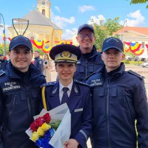 Debut în carieră pentru o nouă promoție de polițiști de frontieră în anul bicentenar al patronului spiritual al școlii Oradea