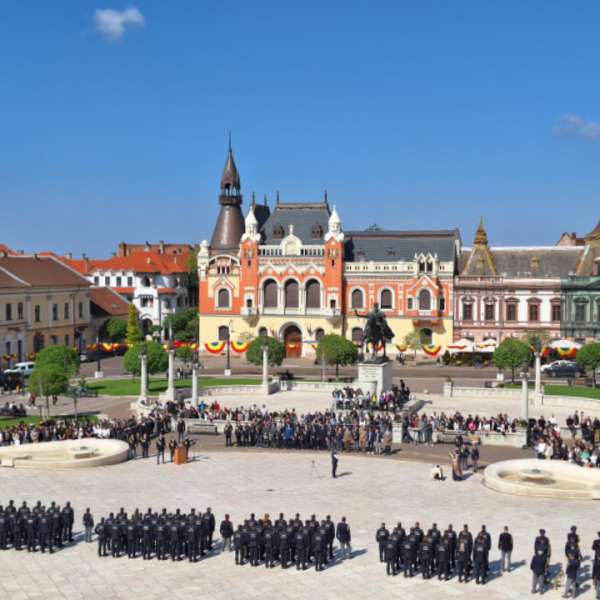Debut în carieră pentru o nouă promoție de polițiști de frontieră în anul bicentenar al patronului spiritual al școlii Oradea