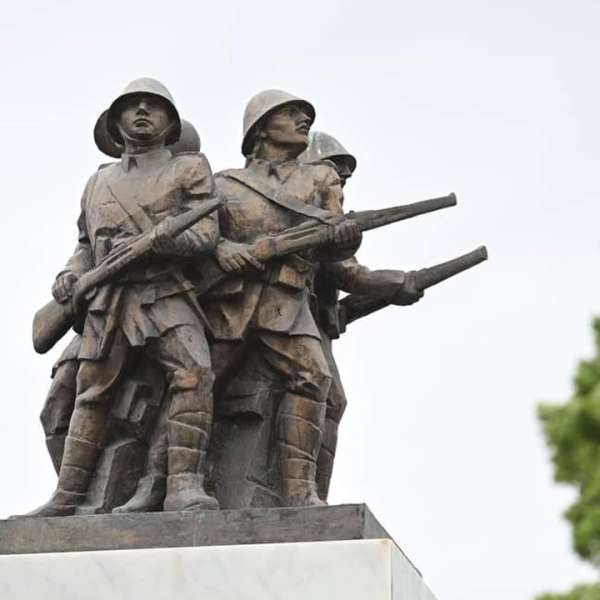Serviciul Teritorial al Poliţiei de Frontieră Călăraşi îşi onoreaza eroii  cu prilejul Zilei Veteranilor de Război