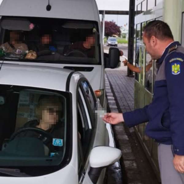 Mașină fără drept de circulație în România, oprită la frontieră