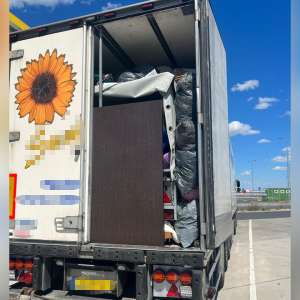   Aproximativ 50 tone deşeuri oprite la intrarea în țară