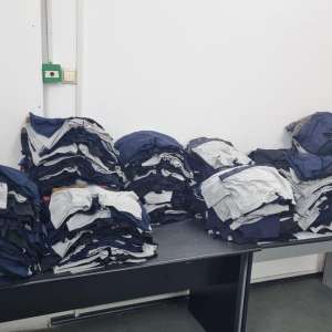 Peste 2.000 bunuri susceptibile a fi contrafăcute, descoperite în PTF Giurgiu