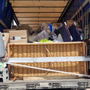 Peste 100 tone deşeuri oprite la intrarea în țară