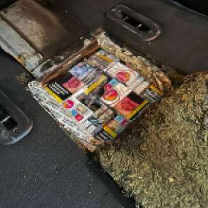 Peste 70.000 țigarete descoperite de polițiștii de frontieră români și bulgari în trei mijloace de transport, în PTF Calafat Vidin