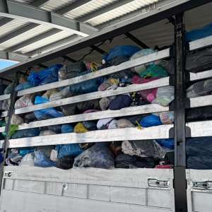 Peste 36 tone deşeuri oprite la intrarea în țară